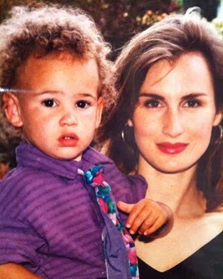 汤普森小时候的照片,可爱!