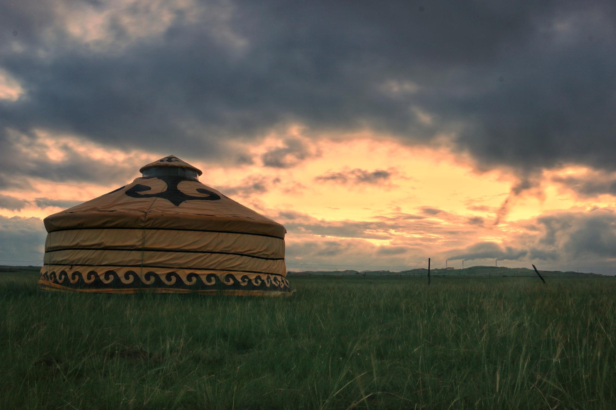 内蒙古蓝旗 —— 蒙青部落营地风光