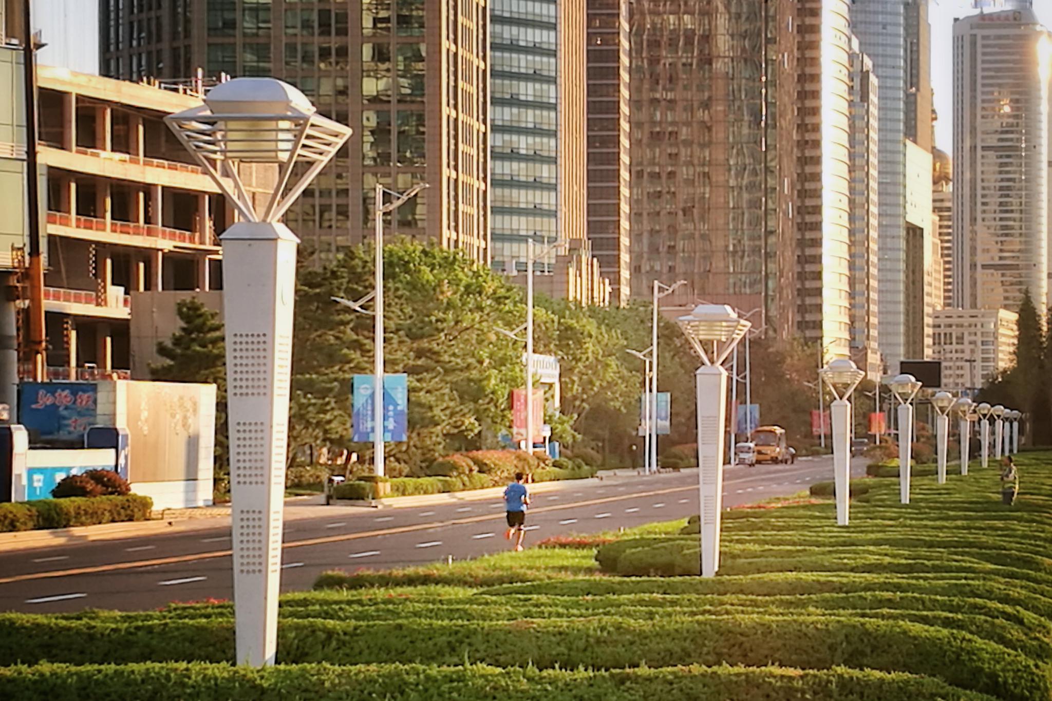 【手机摄影图集】晨跑东海路随拍