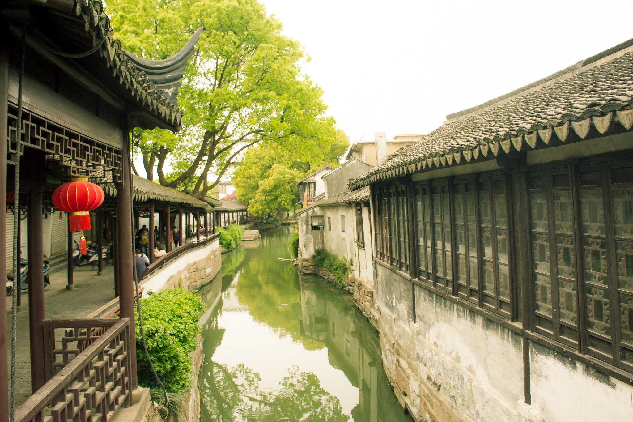 游走在水间,江南古镇锦溪.