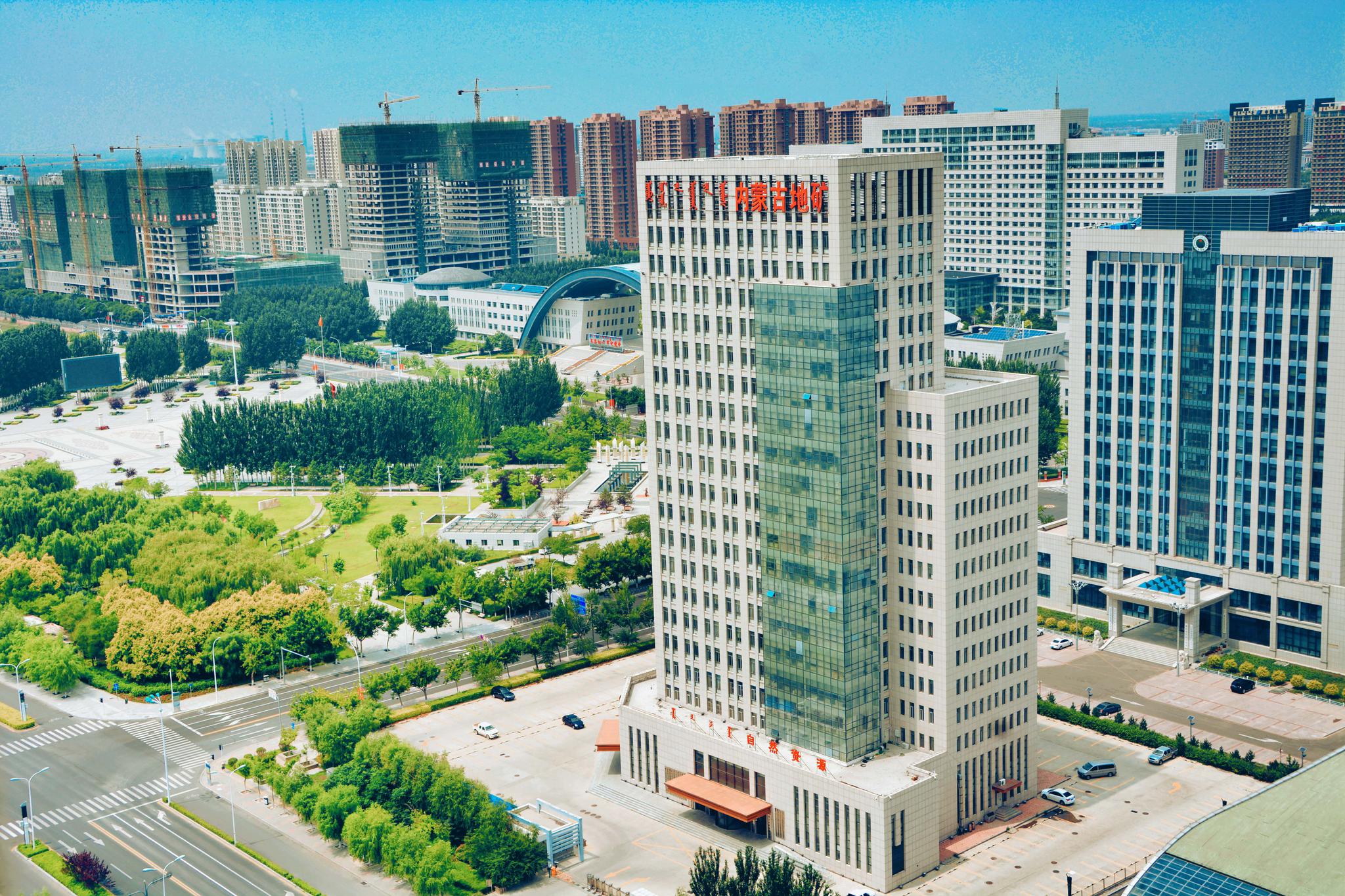 通辽市新城区高层建筑原创摄影