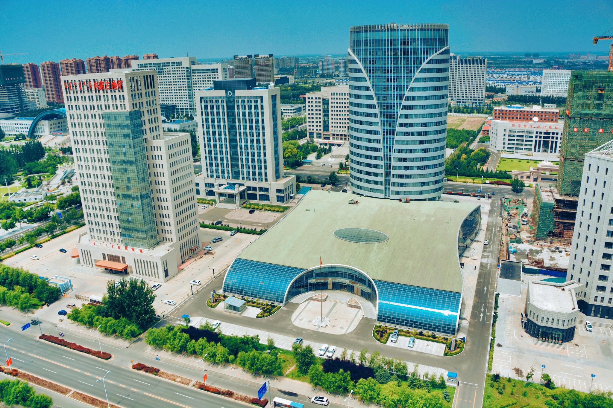 通辽市新城区高层建筑原创摄影