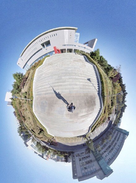 一起来看延大的全景星球图