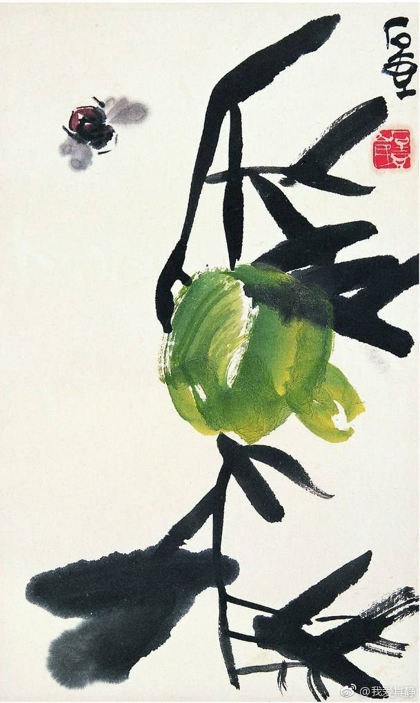 极简中国风~陈子庄中国画大写意花鸟欣赏