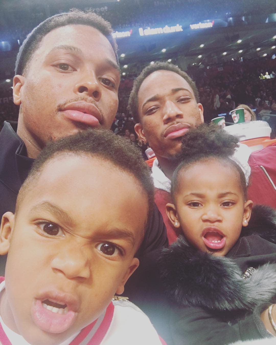 洛瑞和德罗赞!想念垃圾兄弟!