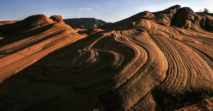 榆林龙州丹霞地貌一个记录自然变化的地方