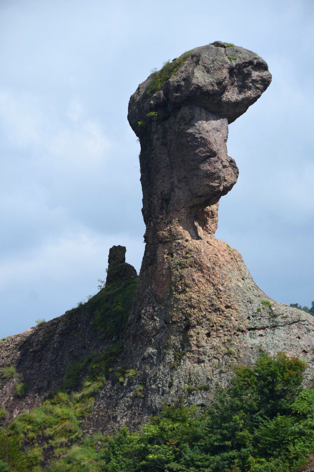 爬温岭五龙山石夫人山