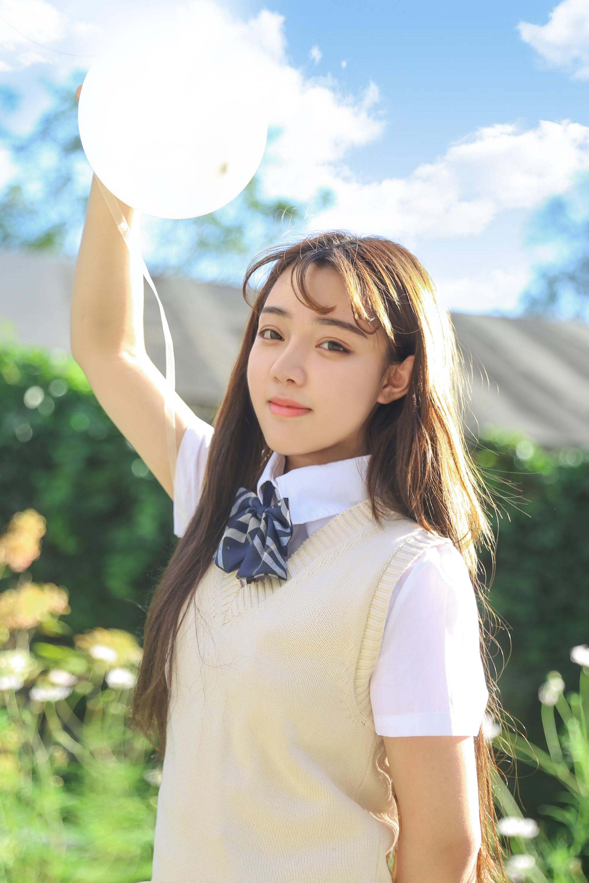 沈阳大学的美女校花.