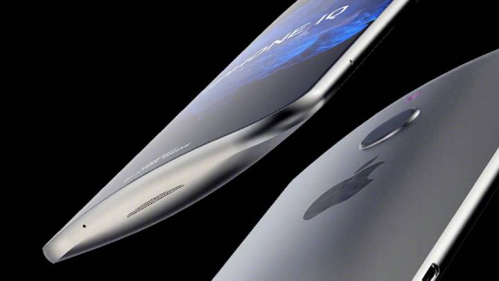 未来的iphone概念图:八曲面机身没有刘海屏,属于未来的手机,好看吗?