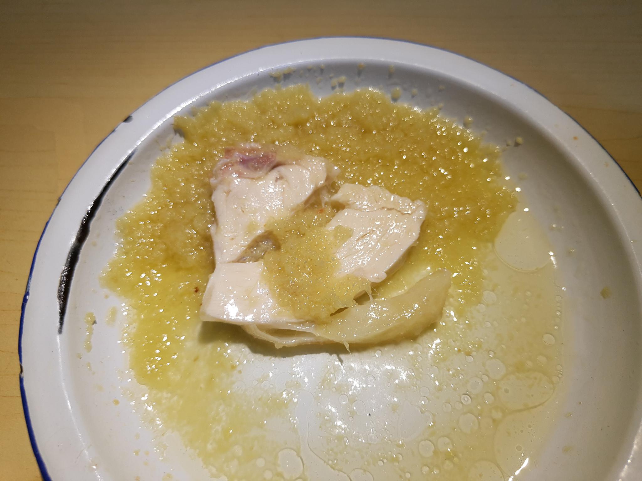 湛江白切鸡蘸料沙姜蒜头香油豉油姜蓉慢慢享受