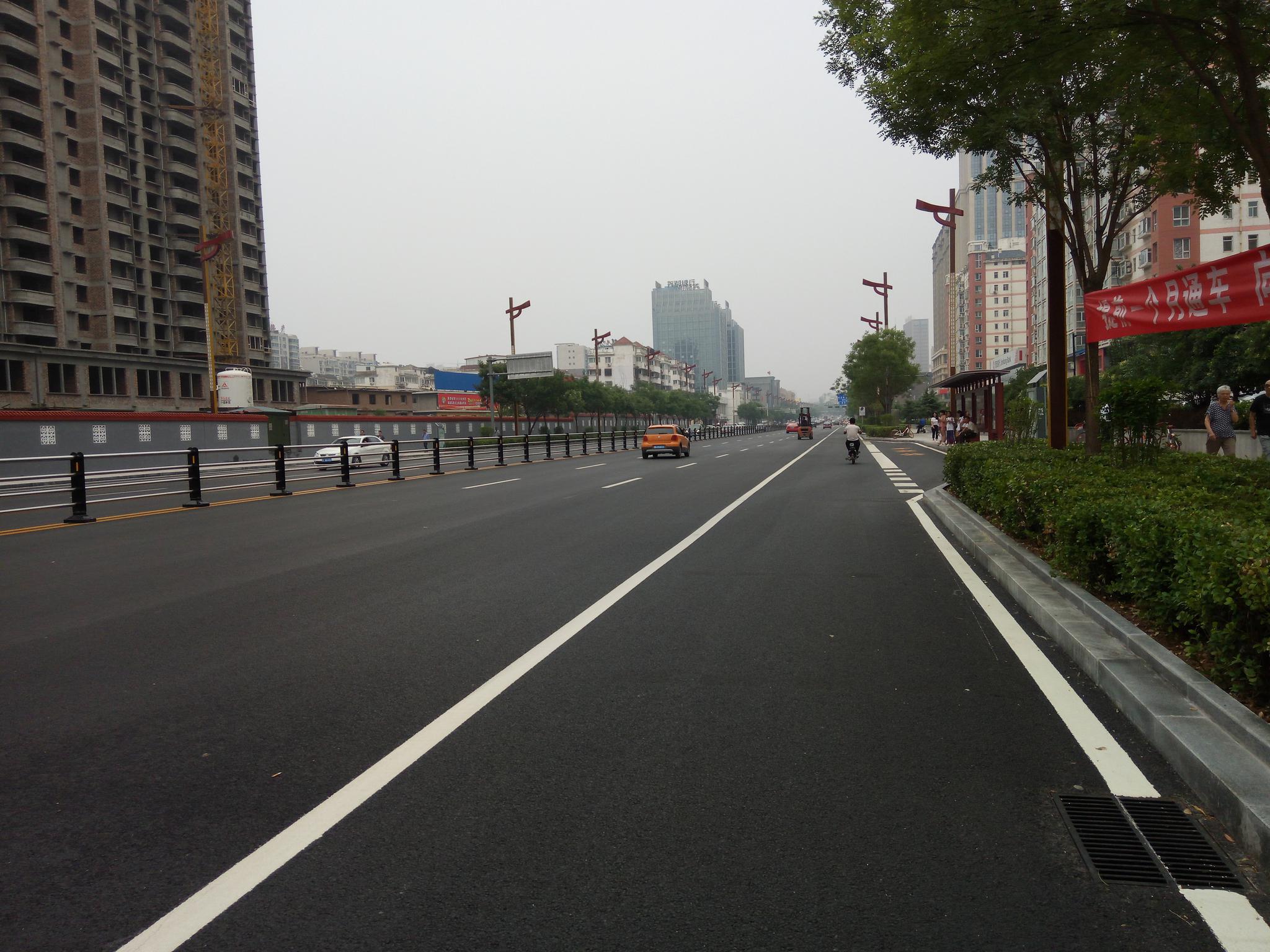 临汾向阳路这段新路