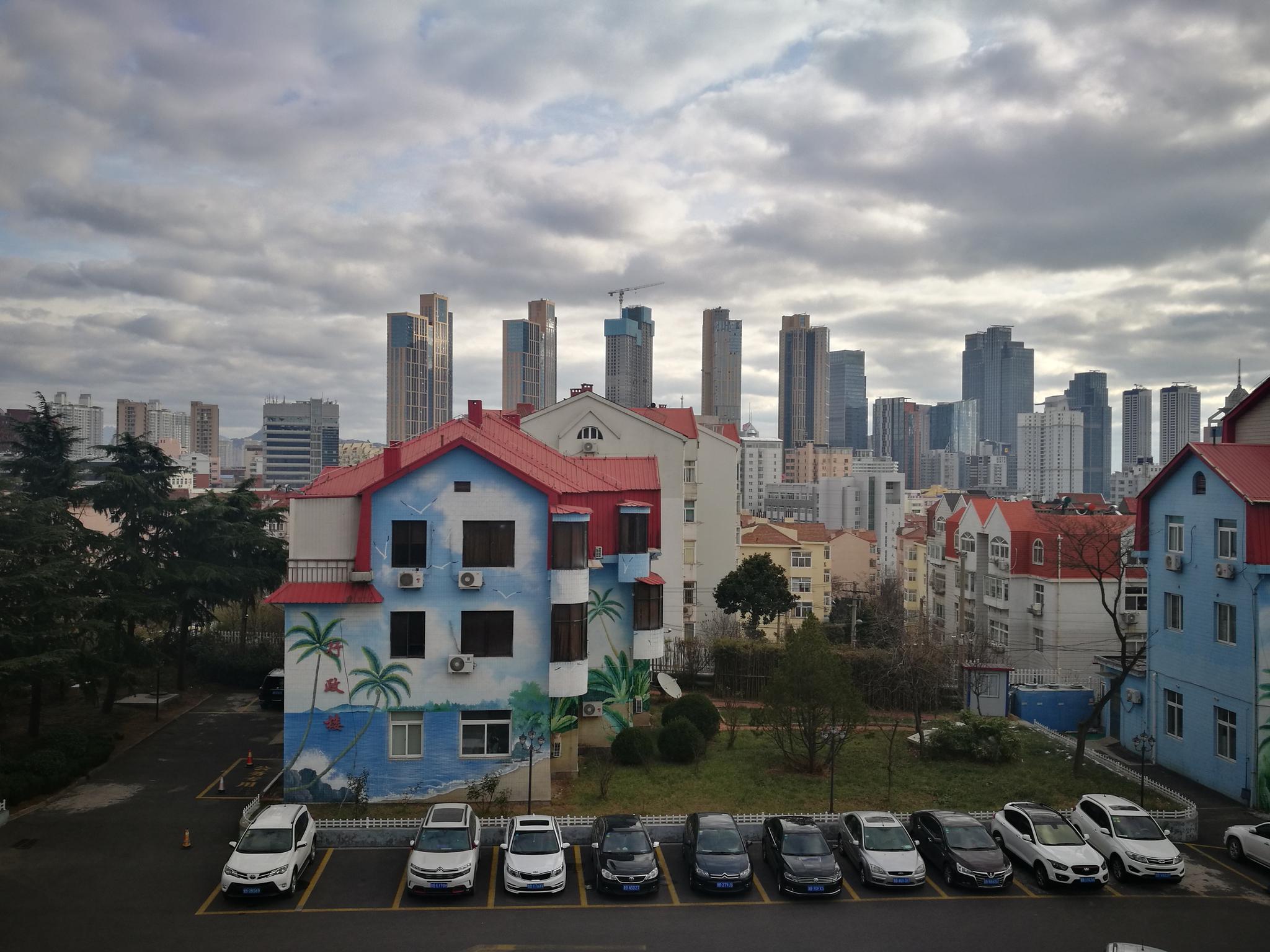 【手机图集】彩绘的楼房