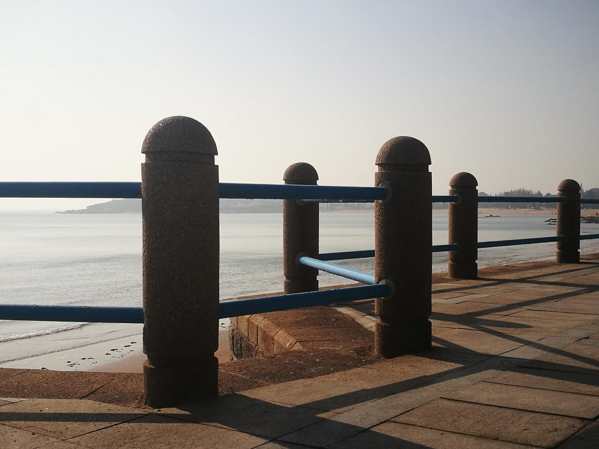 【手机图集】海边护栏