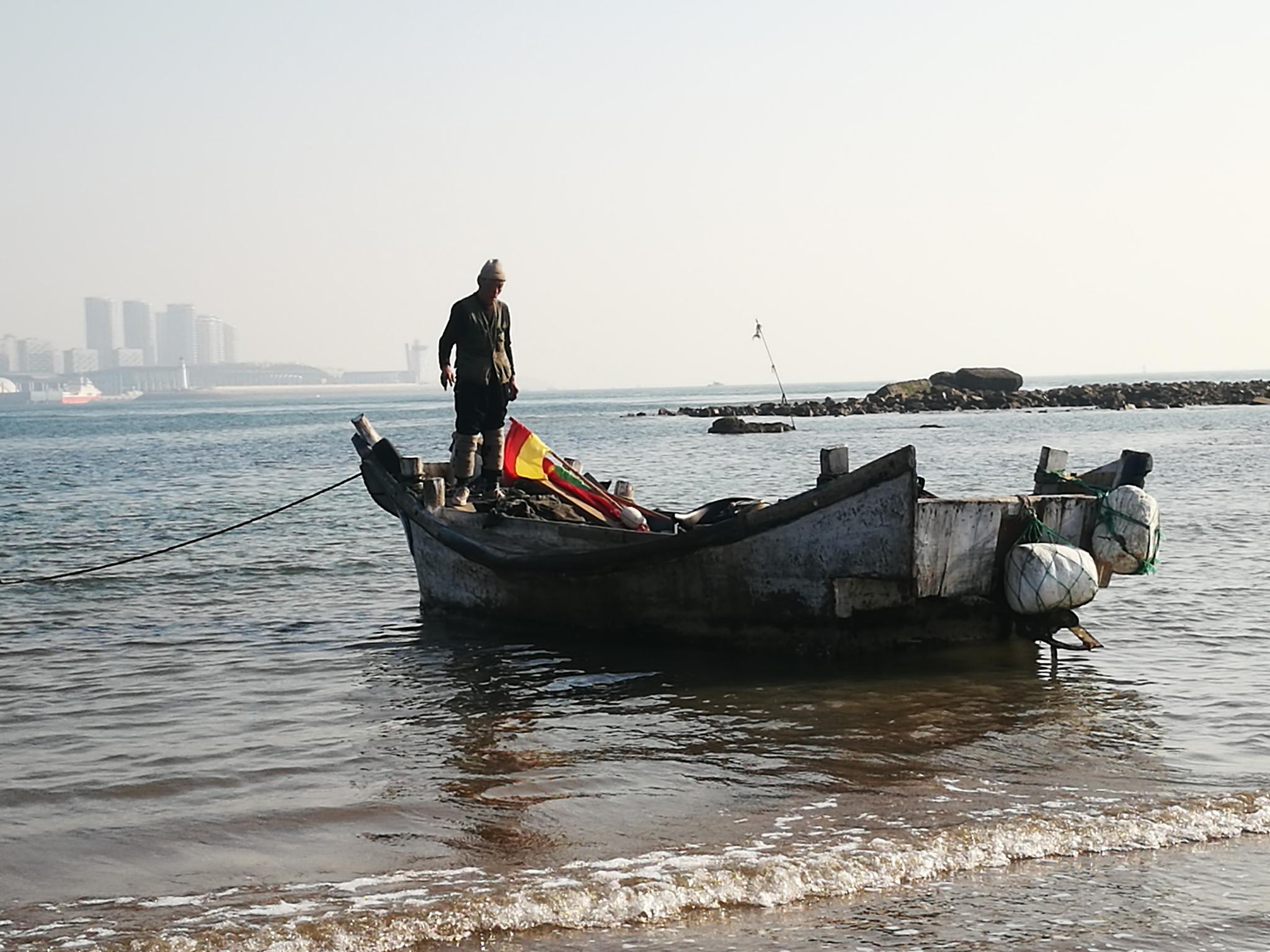 【手机图集】海边渔船