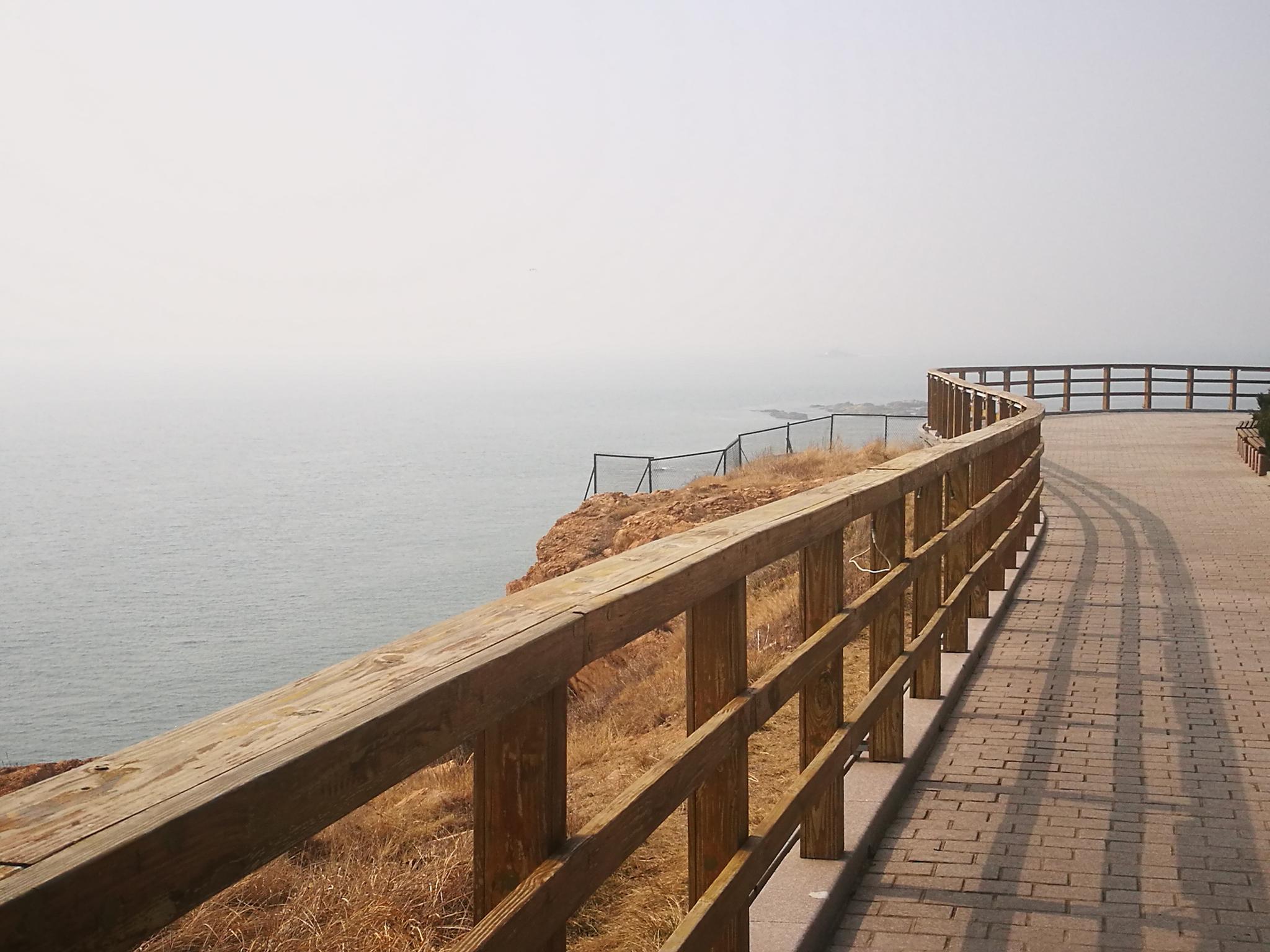 【手机图集】海边木栈道