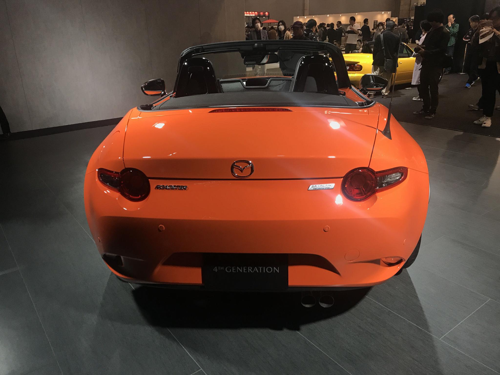 实拍马自达roadster三十周年纪念特别版