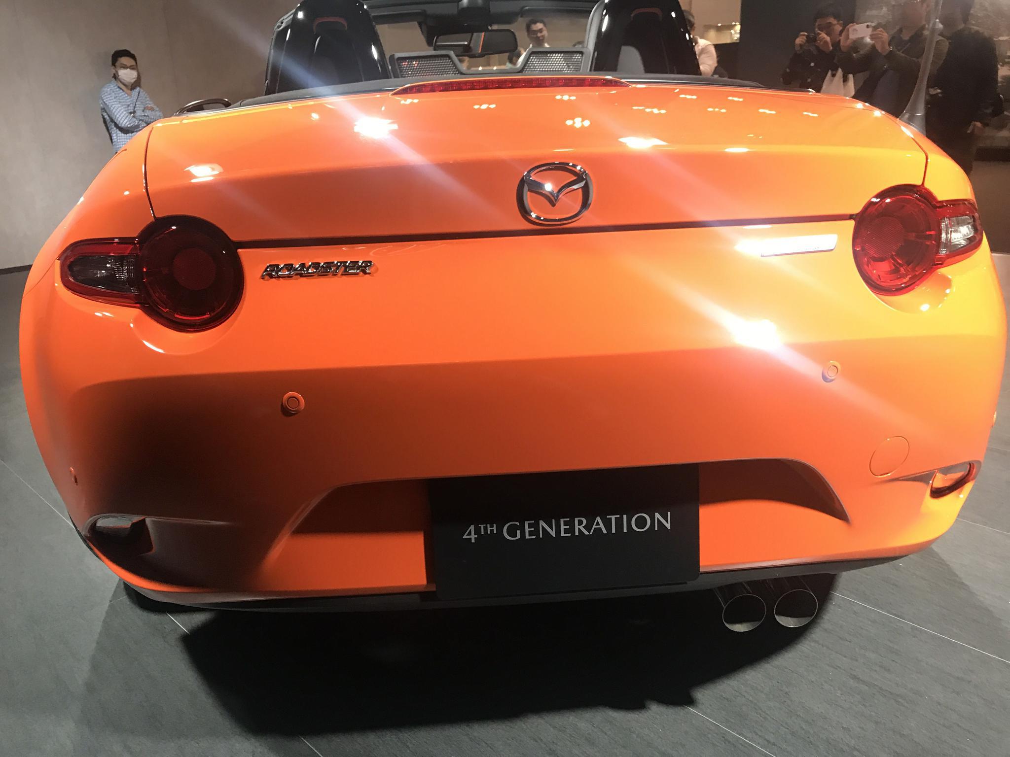 实拍马自达roadster三十周年纪念特别版