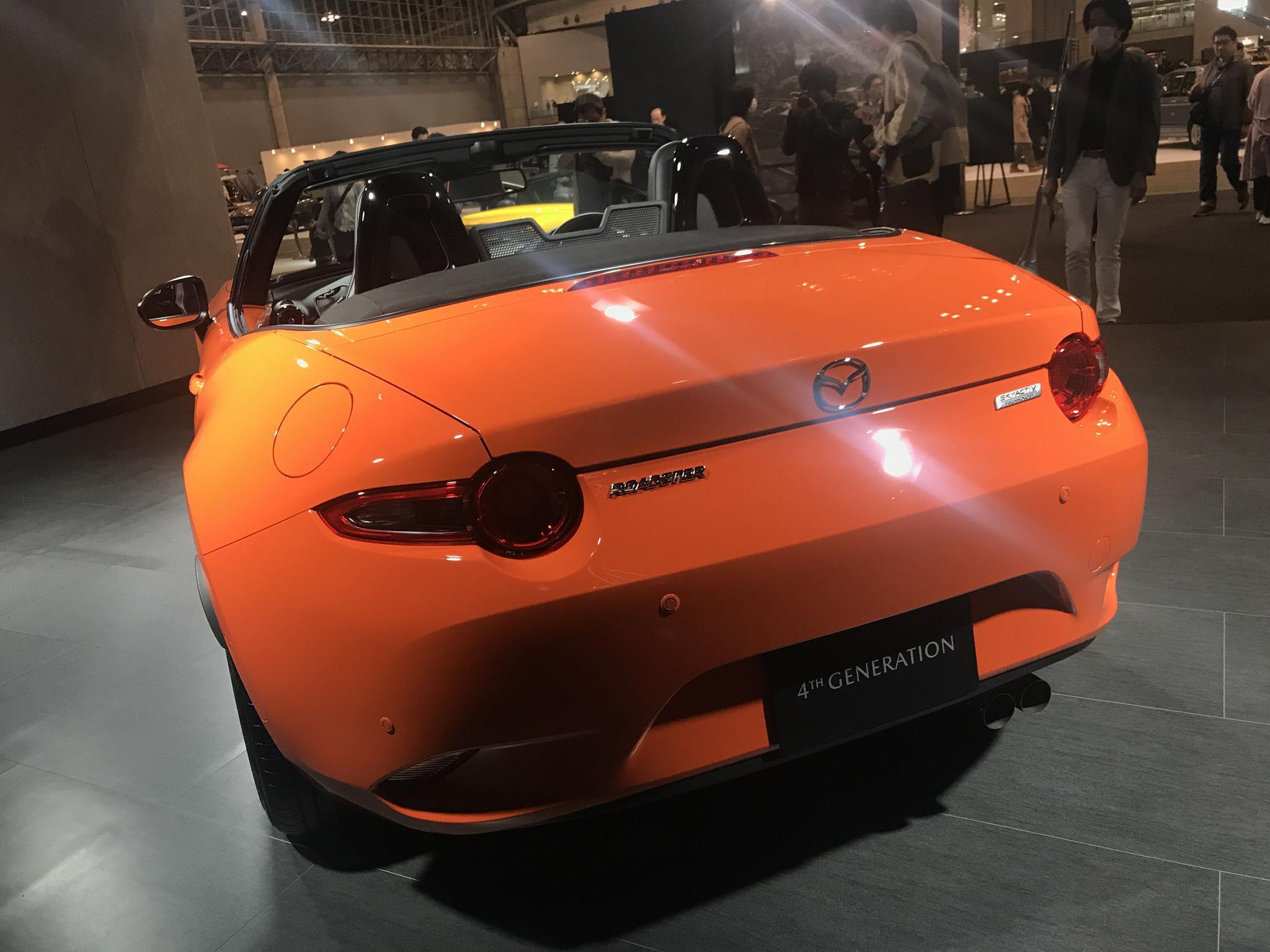 实拍马自达roadster三十周年纪念特别版