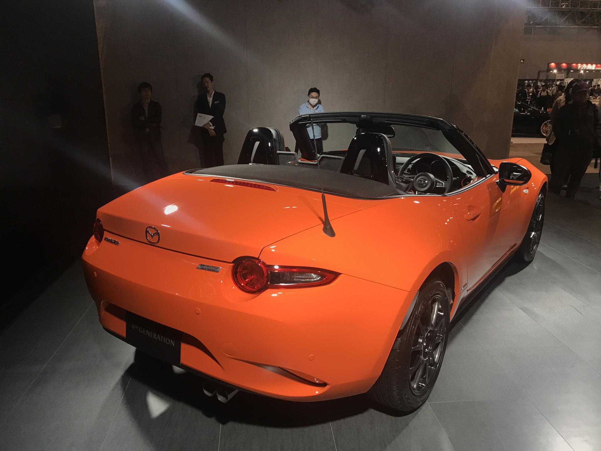 实拍马自达roadster三十周年纪念特别版