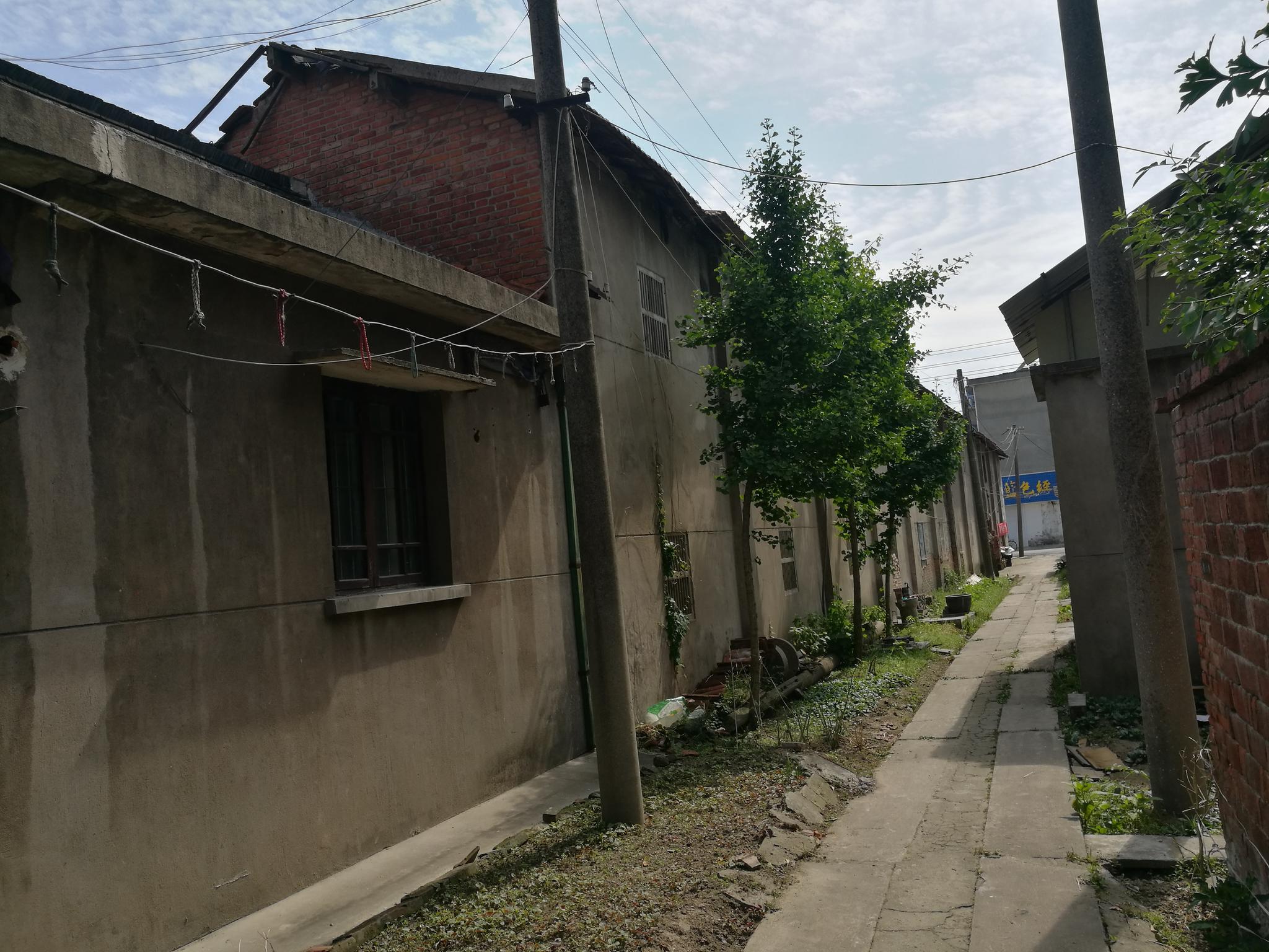 走进如皋宏济路里面竟有小巷子