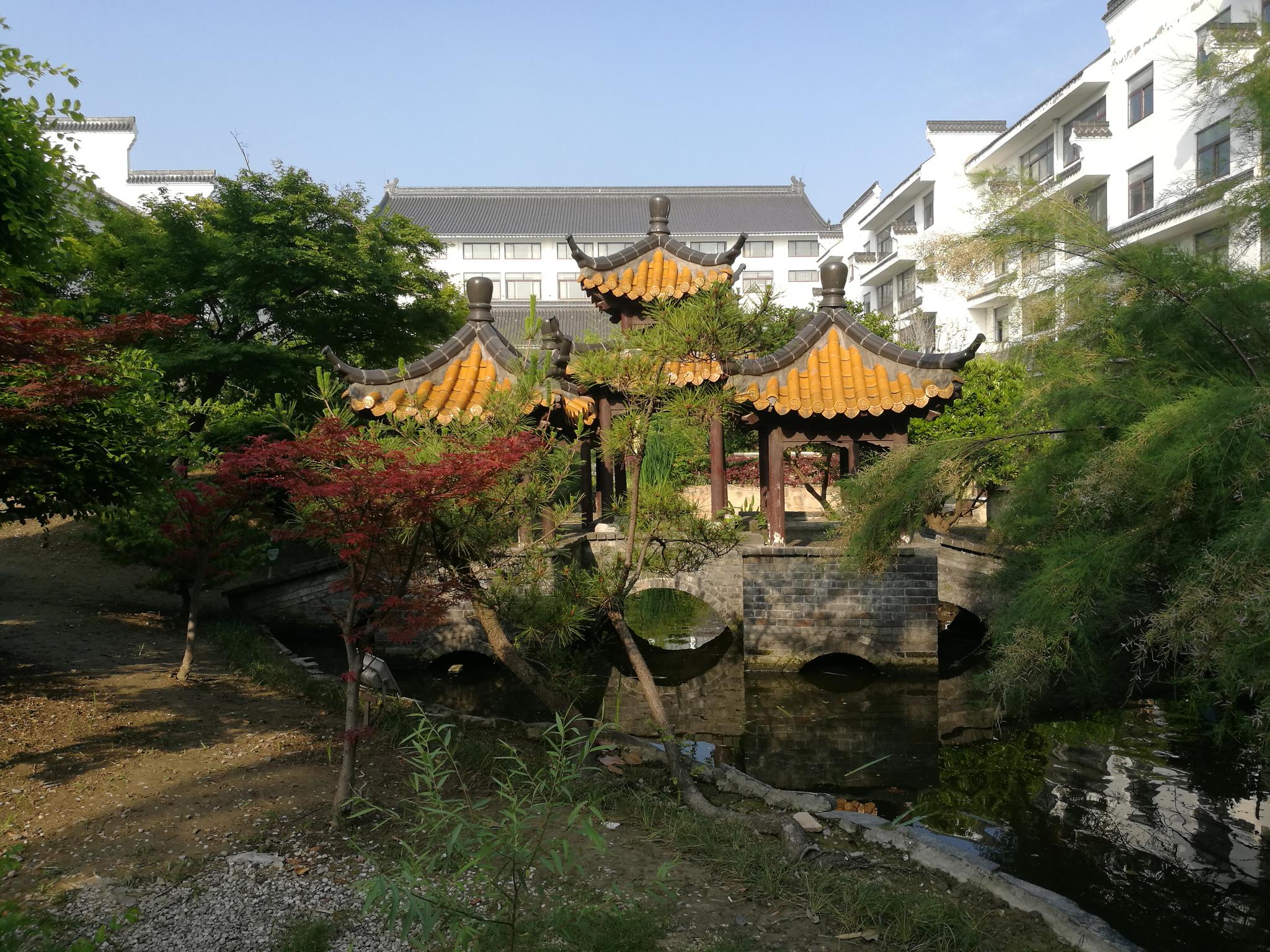 走进如皋绿园,看看小五亭桥