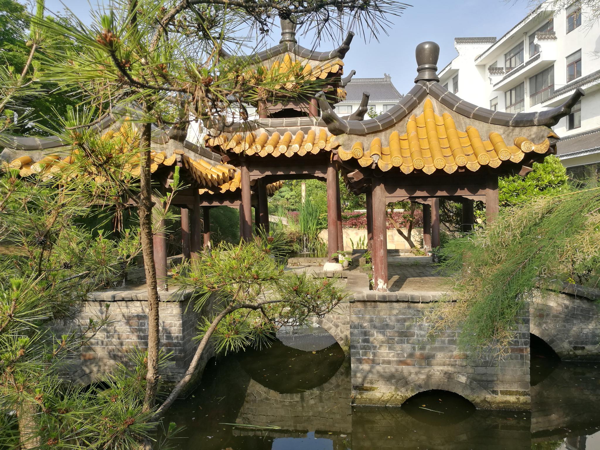 走进如皋绿园,看看小五亭桥