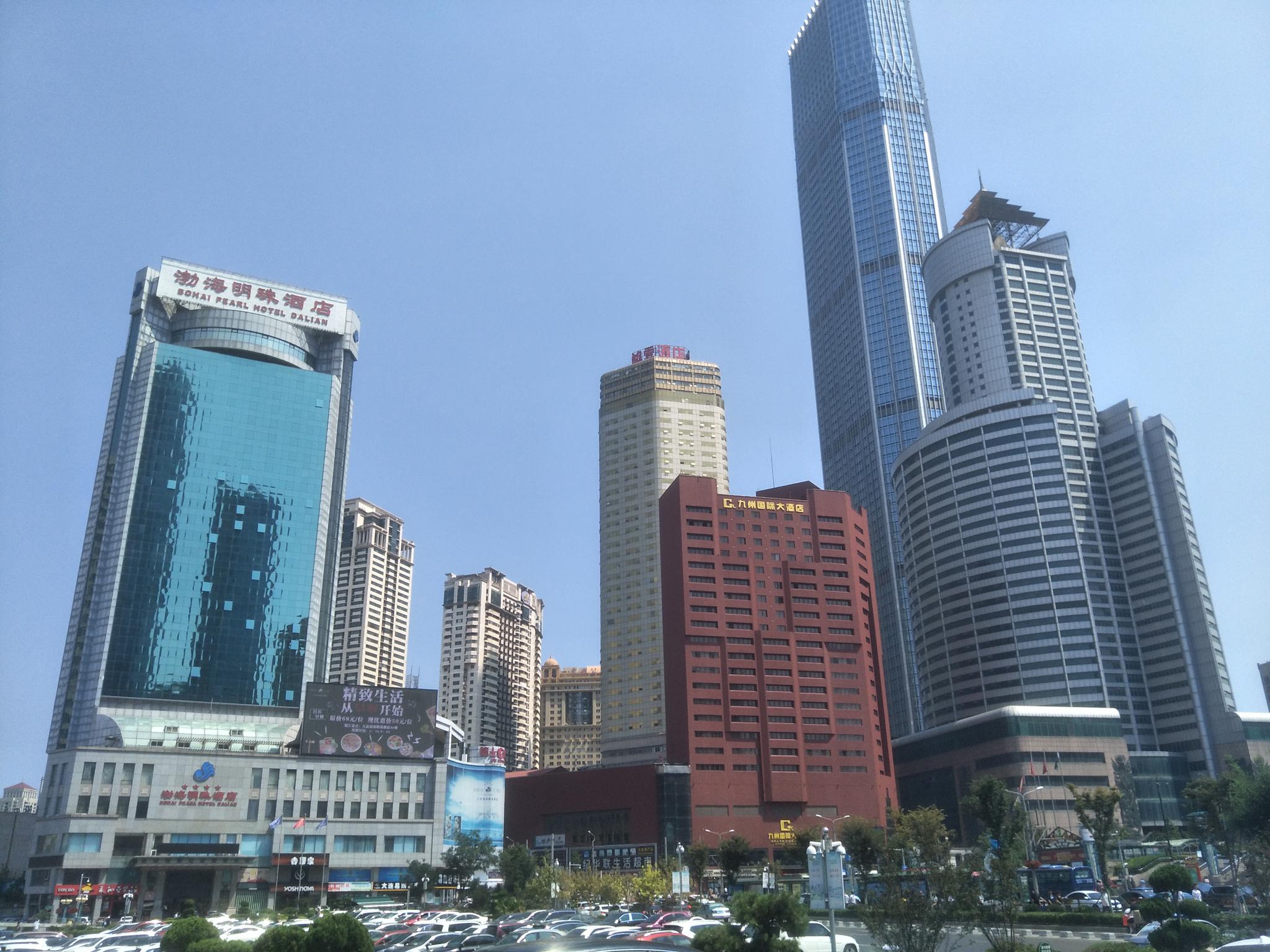 大连火车站附近建筑,不一样的角度不一样的美,原创