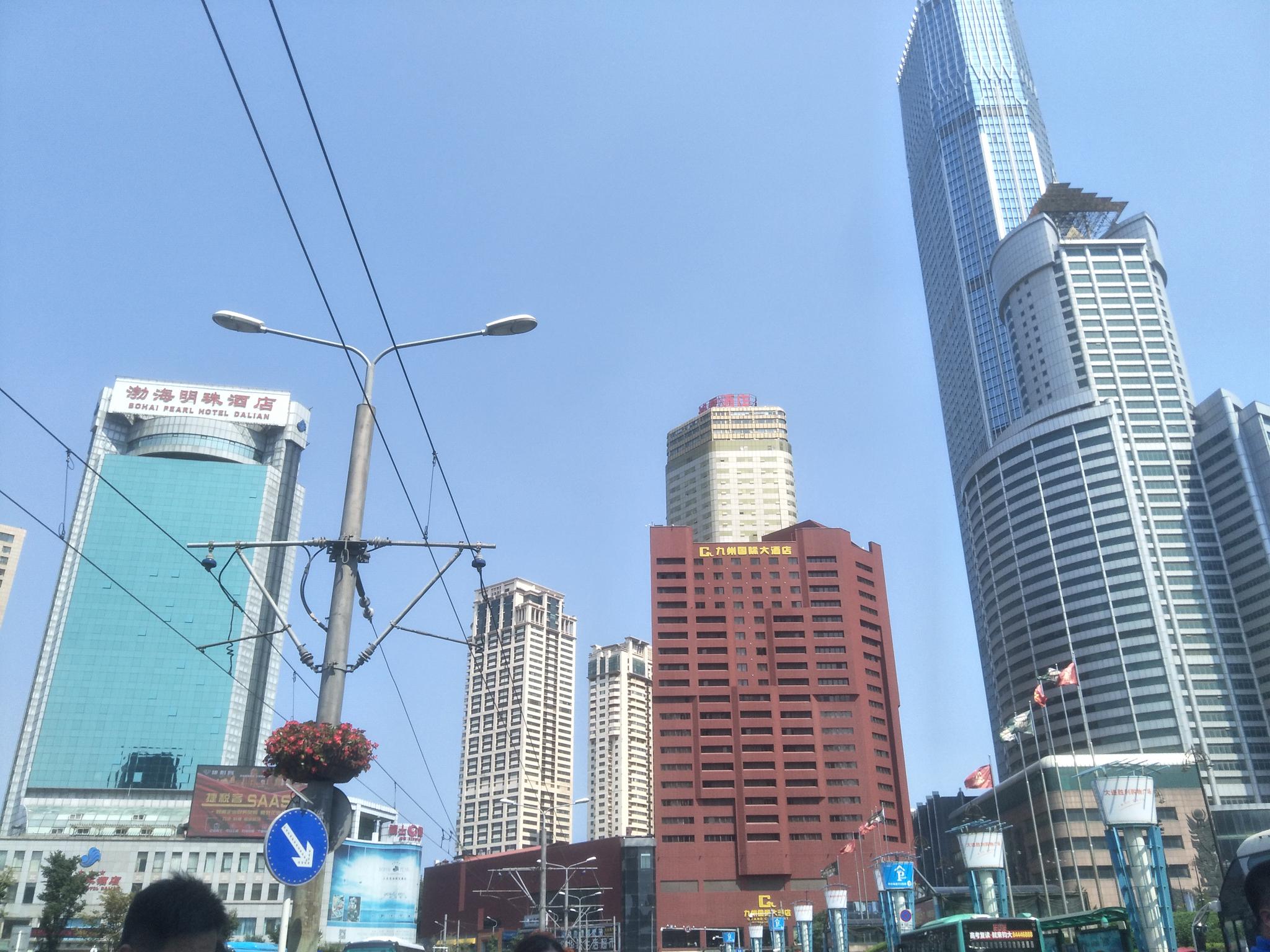 大连火车站附近建筑,不一样的角度不一样的美,原创