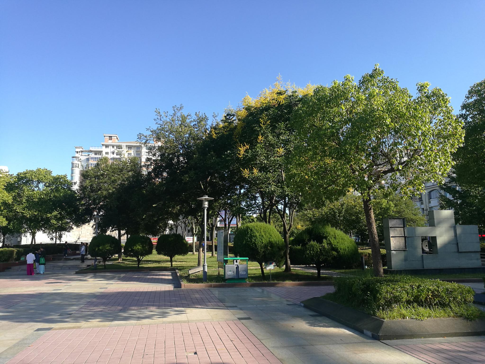 秋日走进如皋安定广场