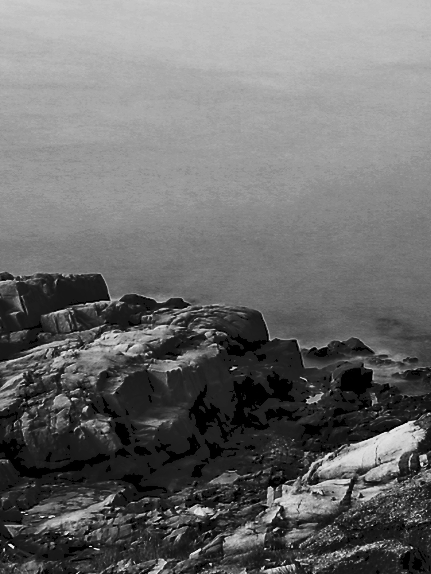 【手机摄影图集】海边黑白映像