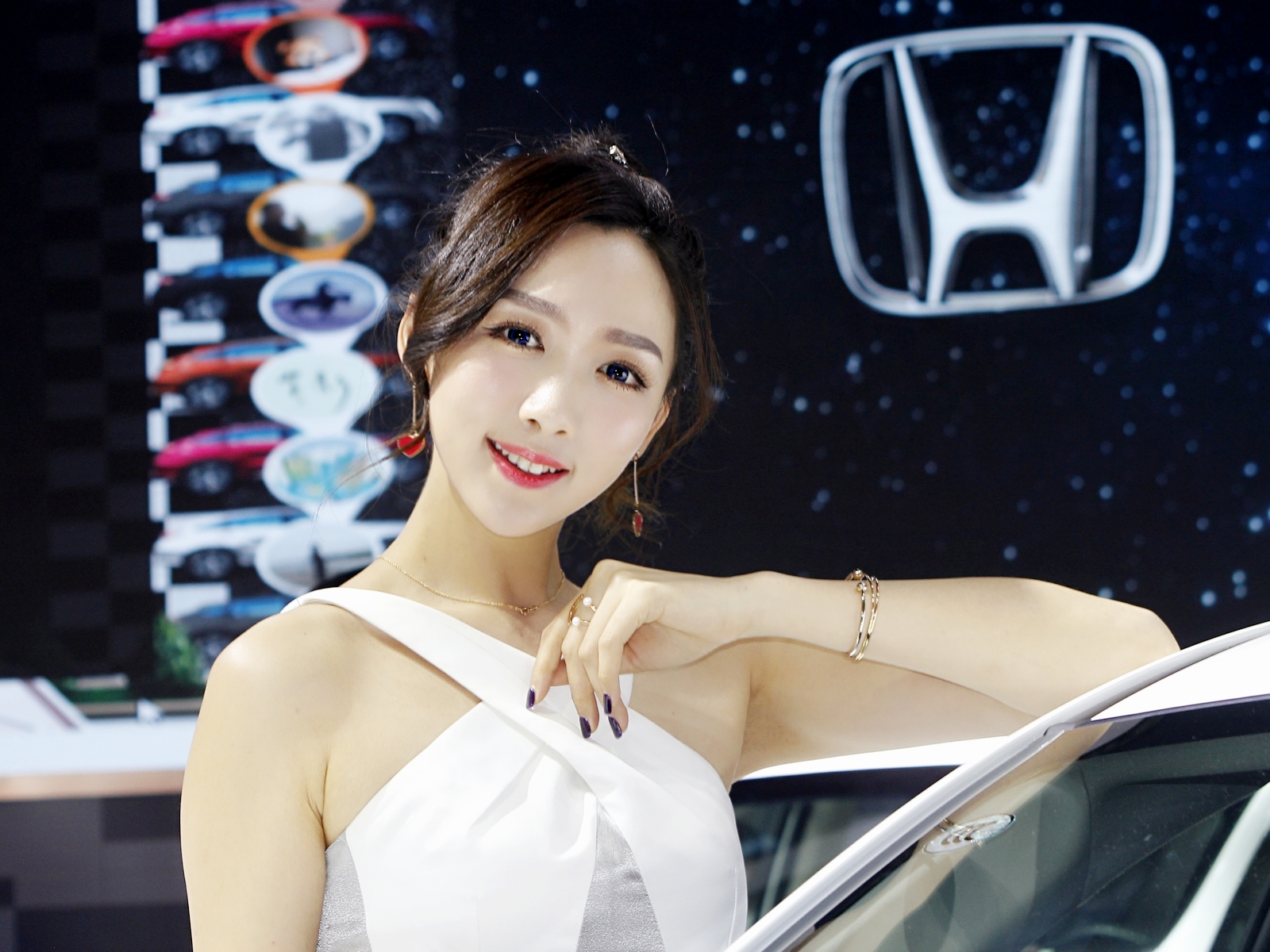 西安: 本田车模