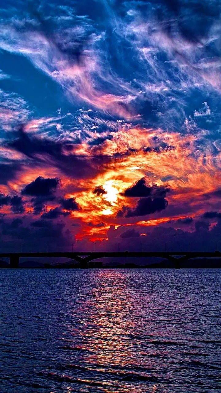 颜色绚烂系列手机壁纸 五彩斑斓