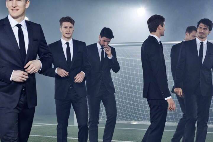 世界杯德国男模队西装杀,行走的荷尔蒙 爆帅