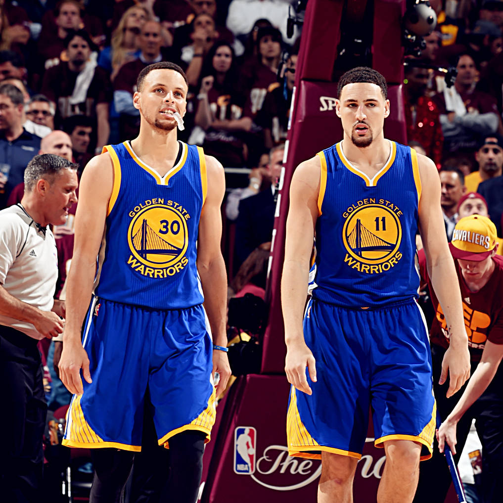 水花兄弟!库里汤普森!