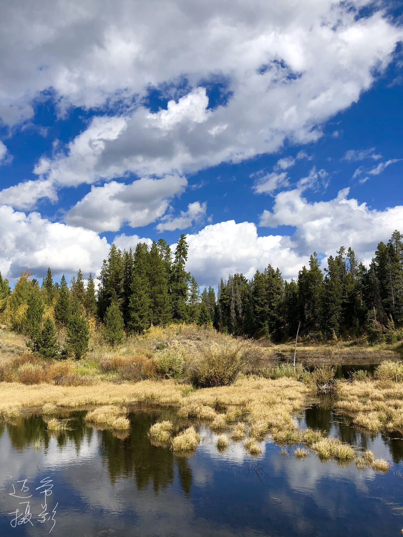 大提顿国家公园风景优美如画【手机原创摄影】