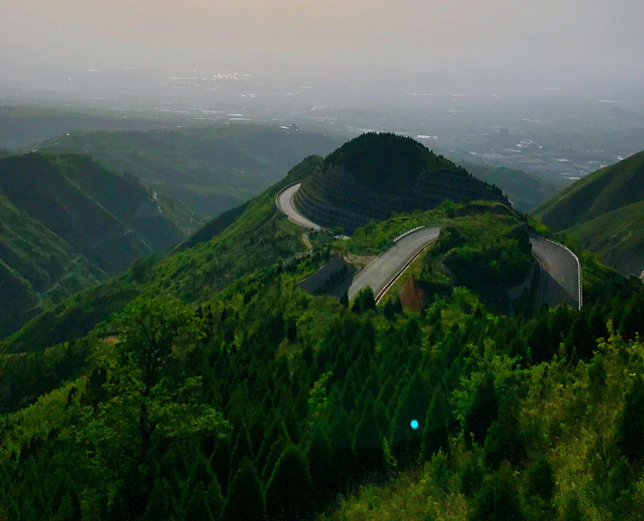 西安最美环山路!