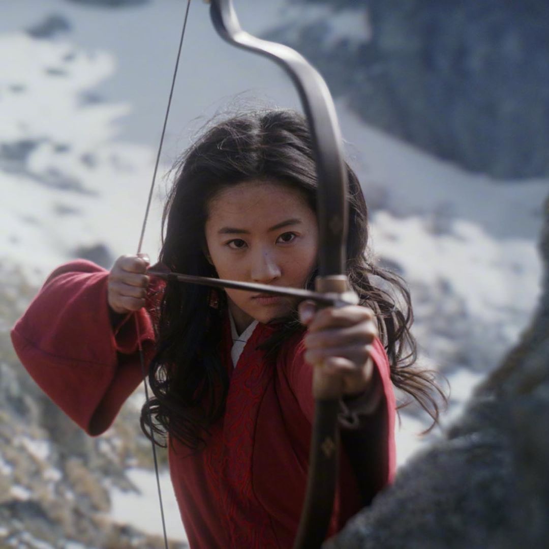 迪士尼新版花木兰刘亦菲的妆容有点出乎想象哦