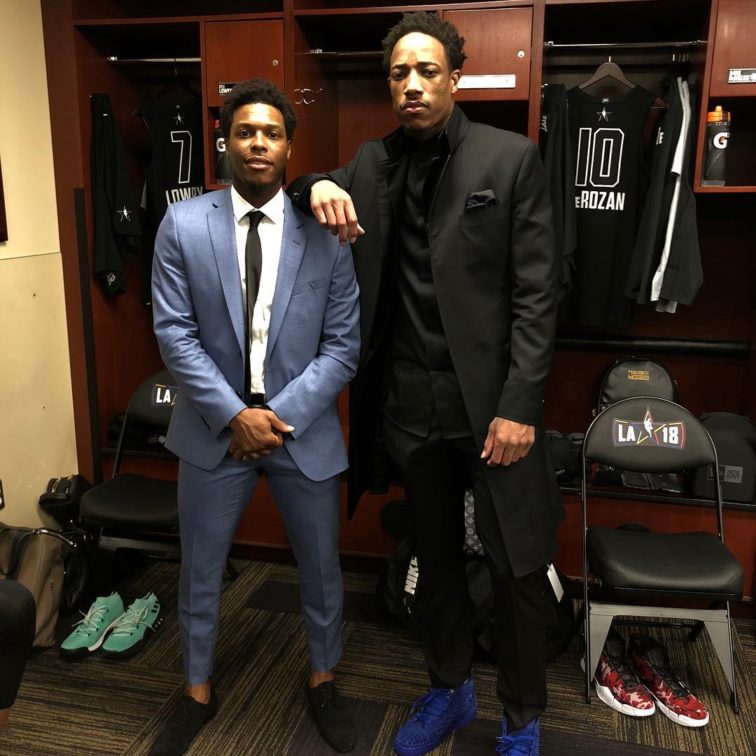 洛瑞和德罗赞!想念垃圾兄弟!