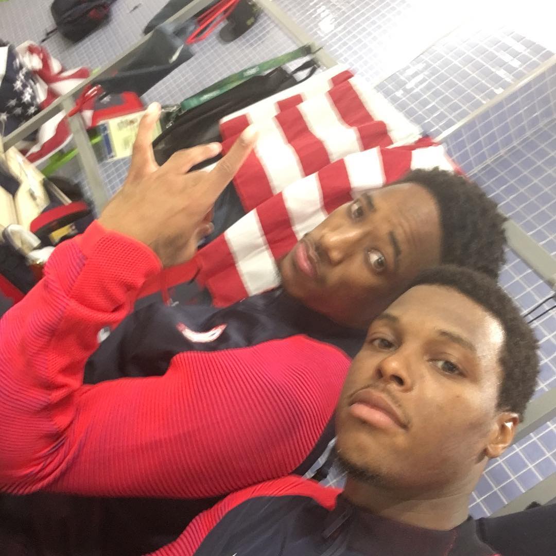 洛瑞和德罗赞!想念垃圾兄弟!