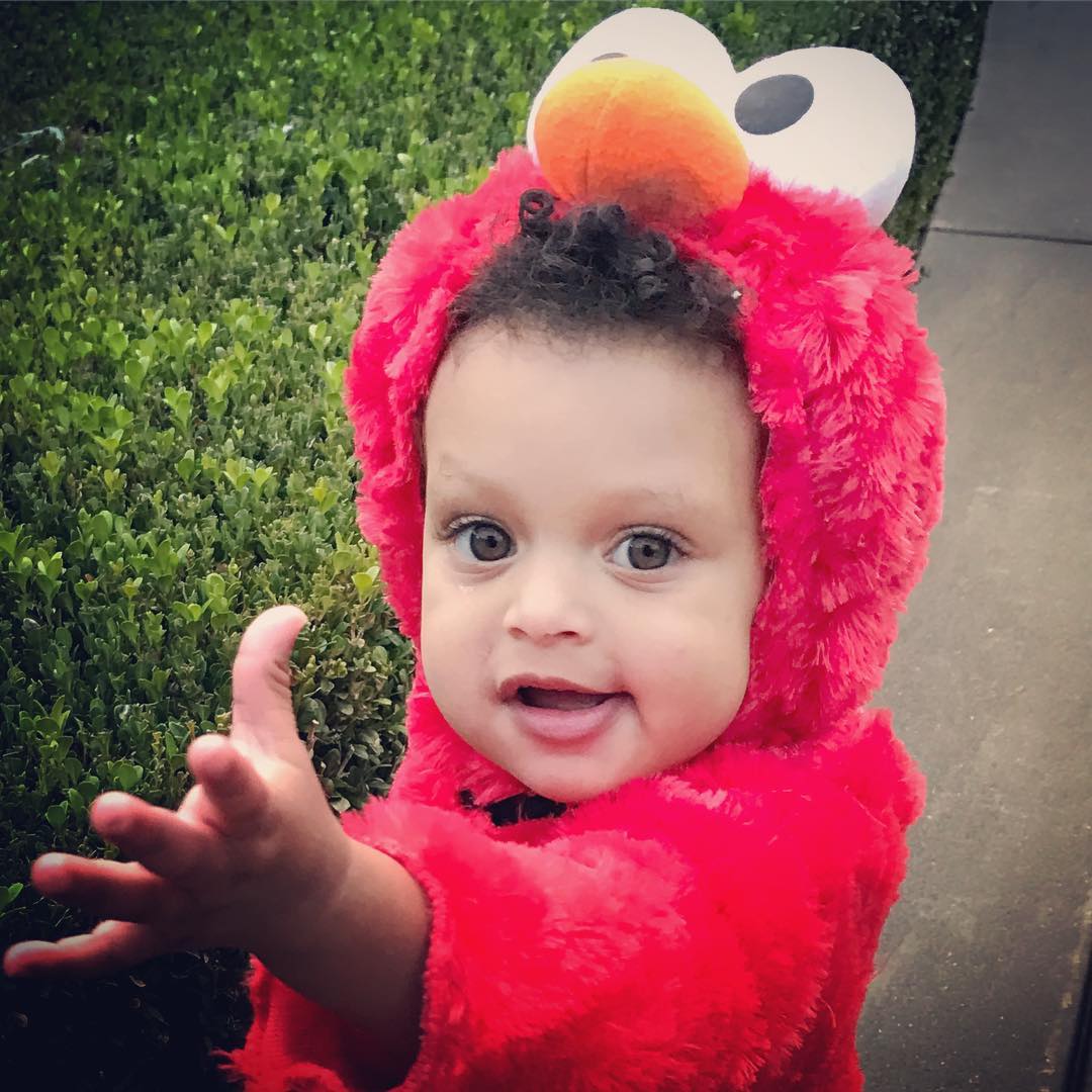 库里的小女儿超级可爱