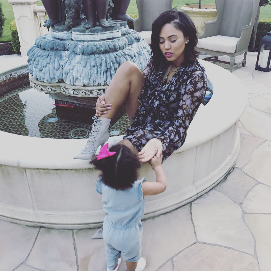 库里的小女儿超级可爱