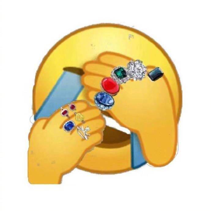 爱上了一组捂脸炫富表情包!