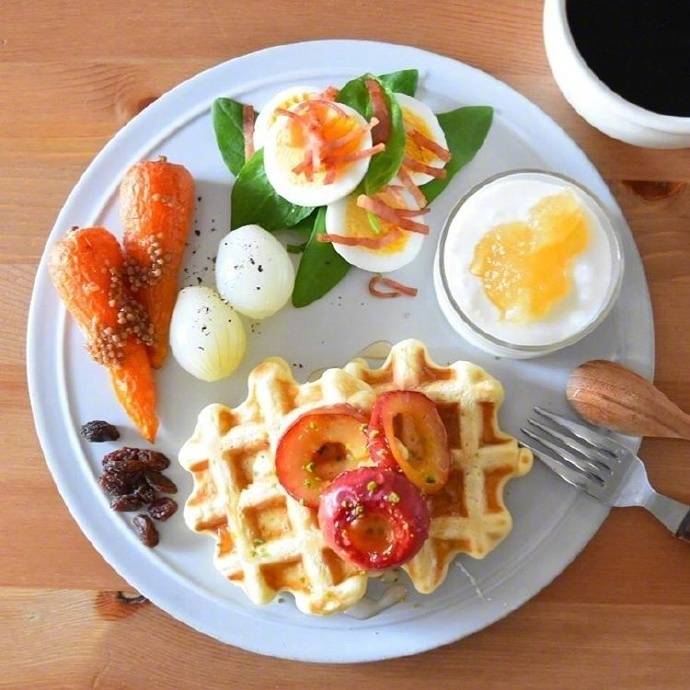 美好的一天从早餐开始,早餐就要丰盛美味.