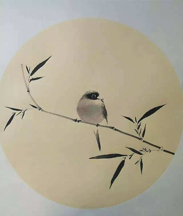 中国画写意花鸟团扇集锦中国画写意花鸟团扇集锦中国画