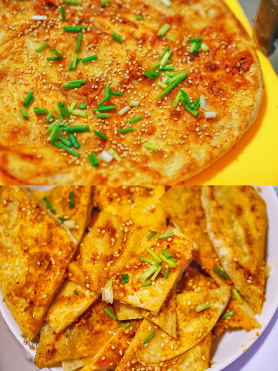 超级酥脆层层分明的自制酱香饼最爱的街头小吃