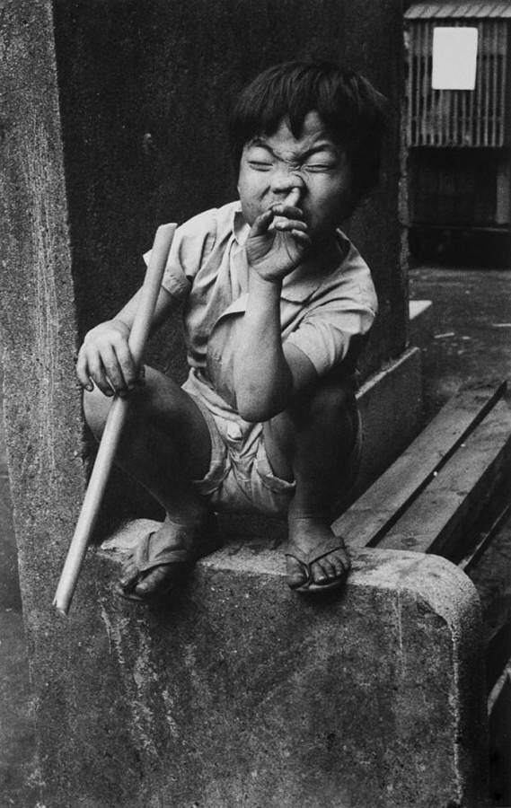 老照片小时候