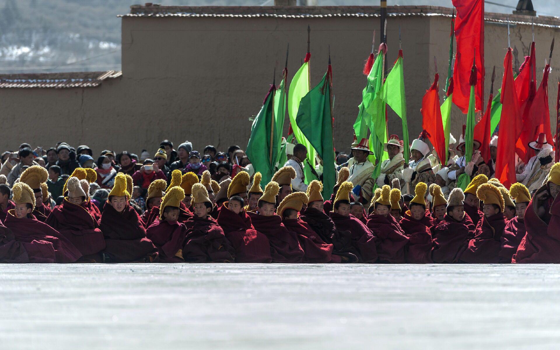 西仓寺亮宝节法舞表演