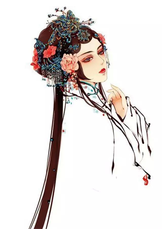 戏剧人物插画锁屏壁纸集锦