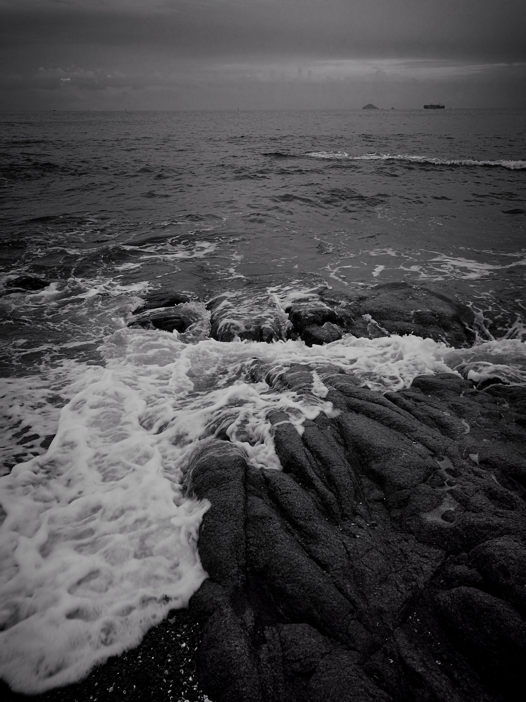 【手机映像】海之浪