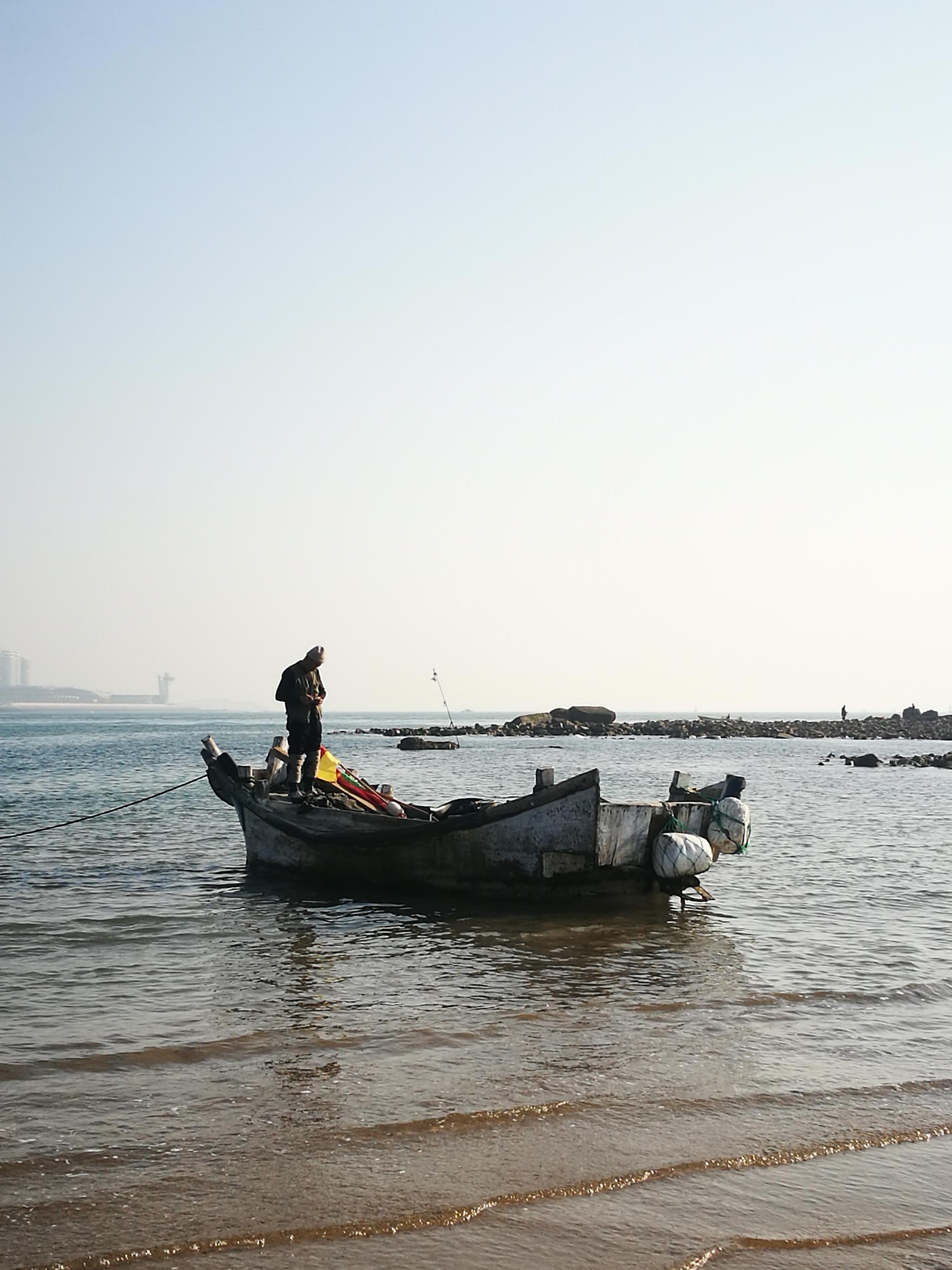 【手机图集】海边渔船